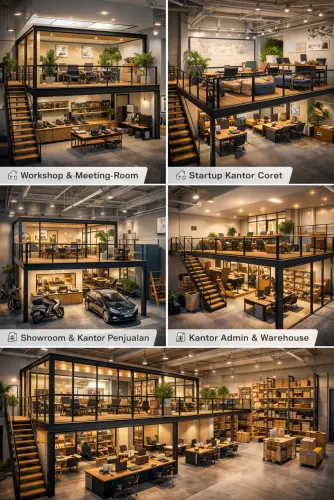 Mezzanine Ruang Kantor di Pasirjambu