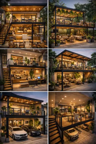 Mezannine Cafe Modern di Pasirjambu